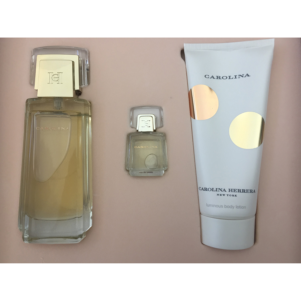 Carolina Herrera Carolina EDT 50 + 100 ml testápoló + EDT 4 ml