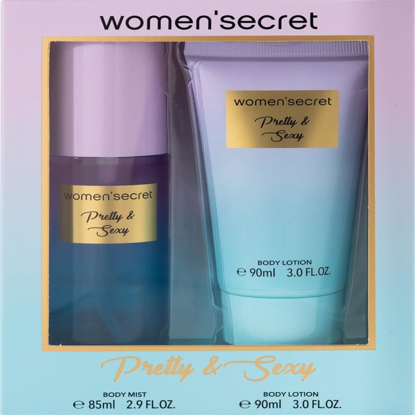 Women'secret Pretty&Sexy szett (testpermet 85ml+testápoló 90ml)
